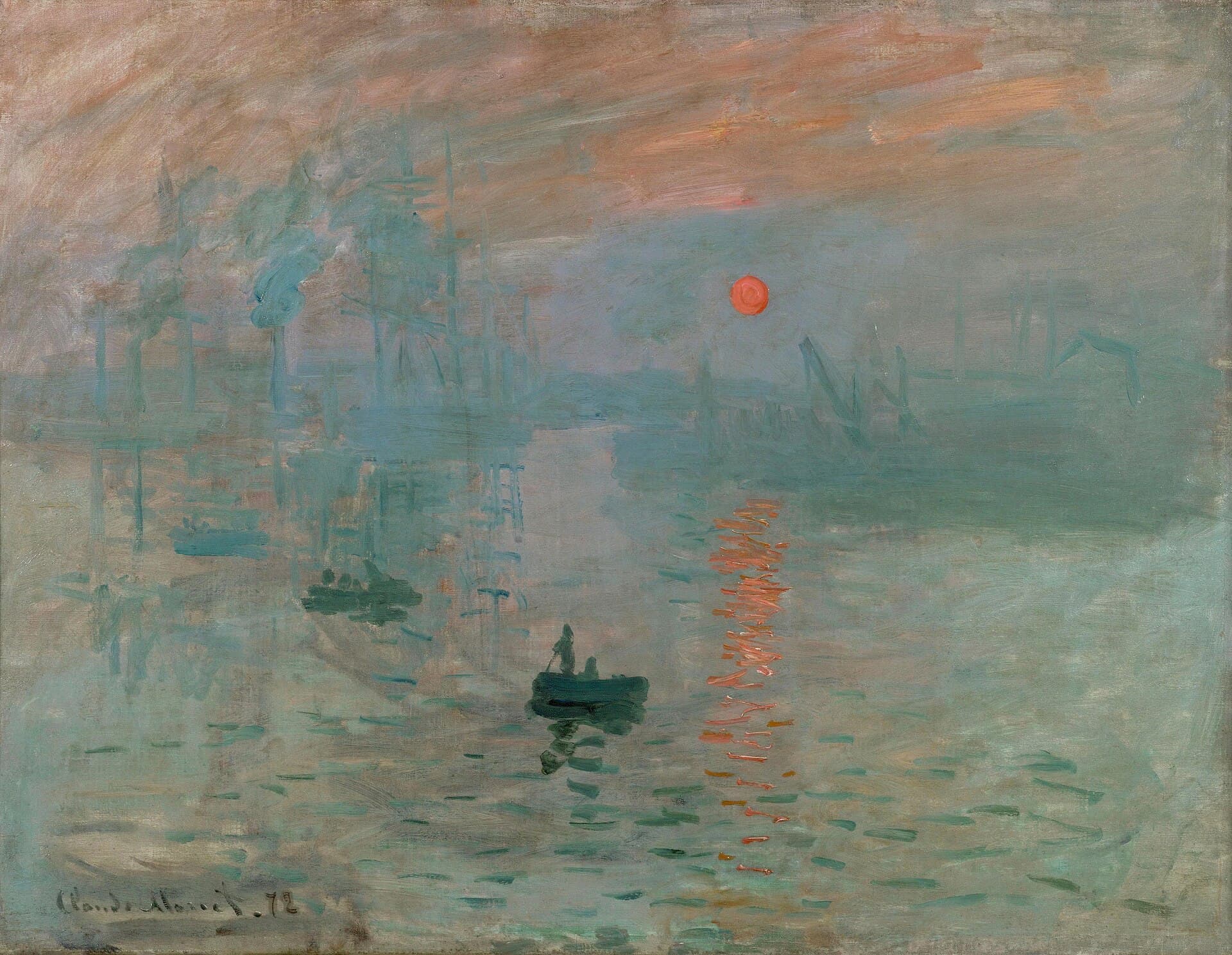 Impression, Sunrise, Claude Monet