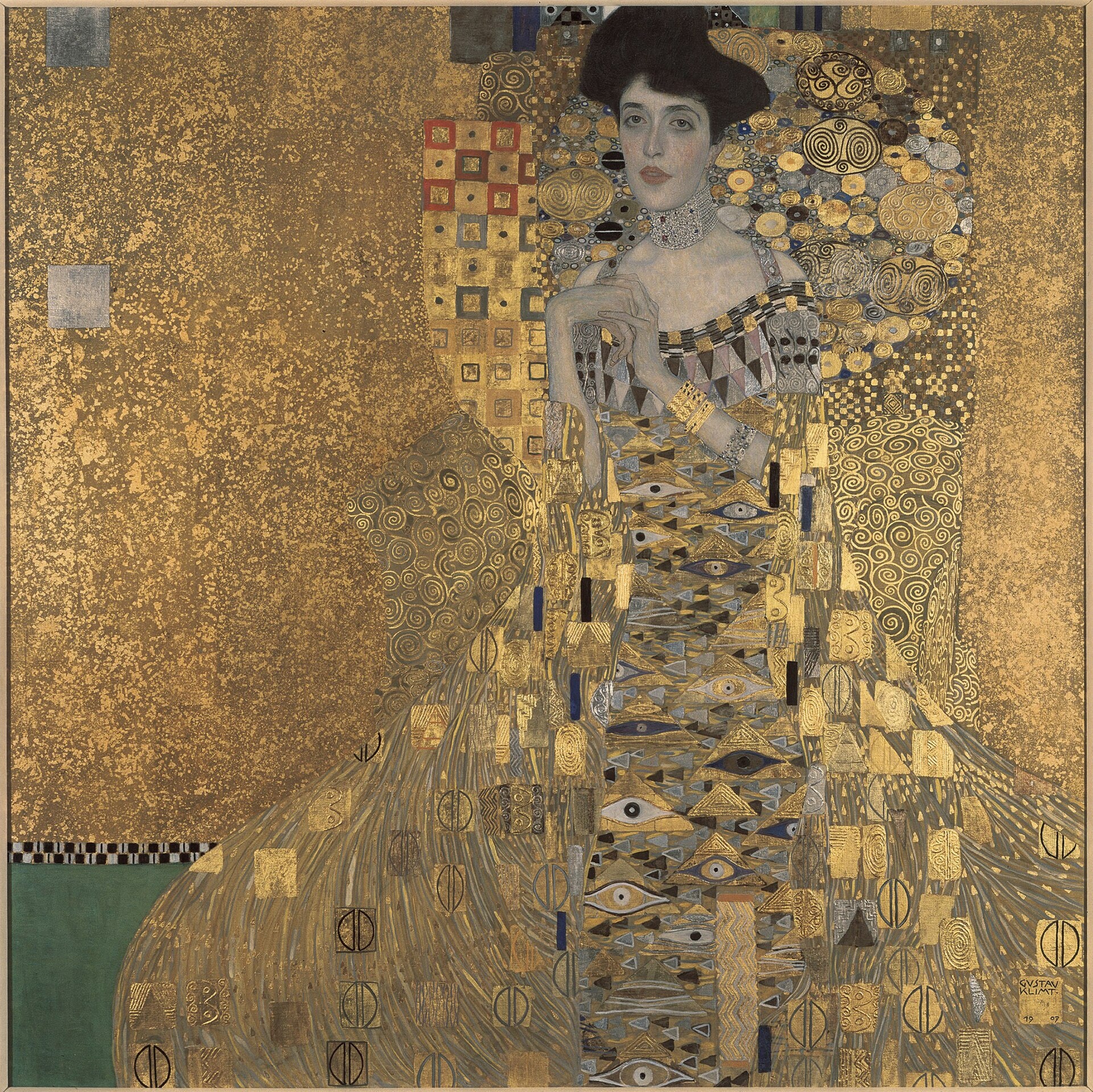 Portrait of Adele Bloch-Bauer I, Gustav Klimt