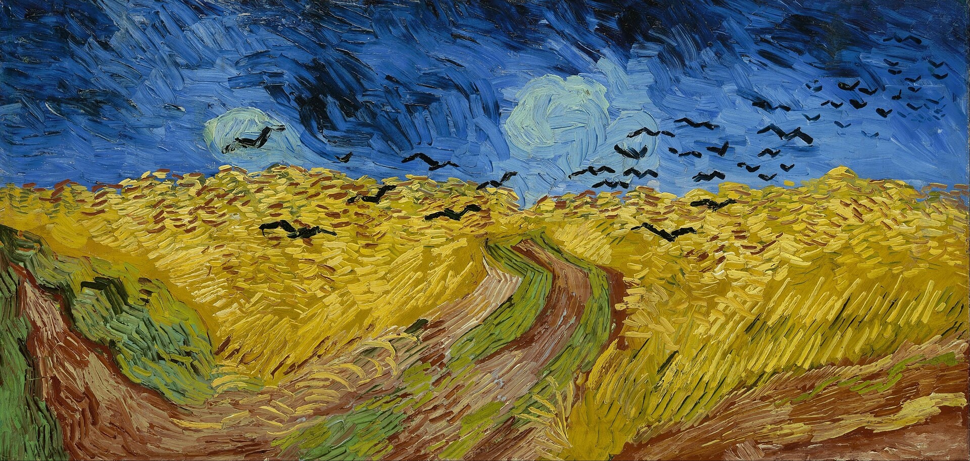 Wheatfield with Crows, Vincent van Gogh
