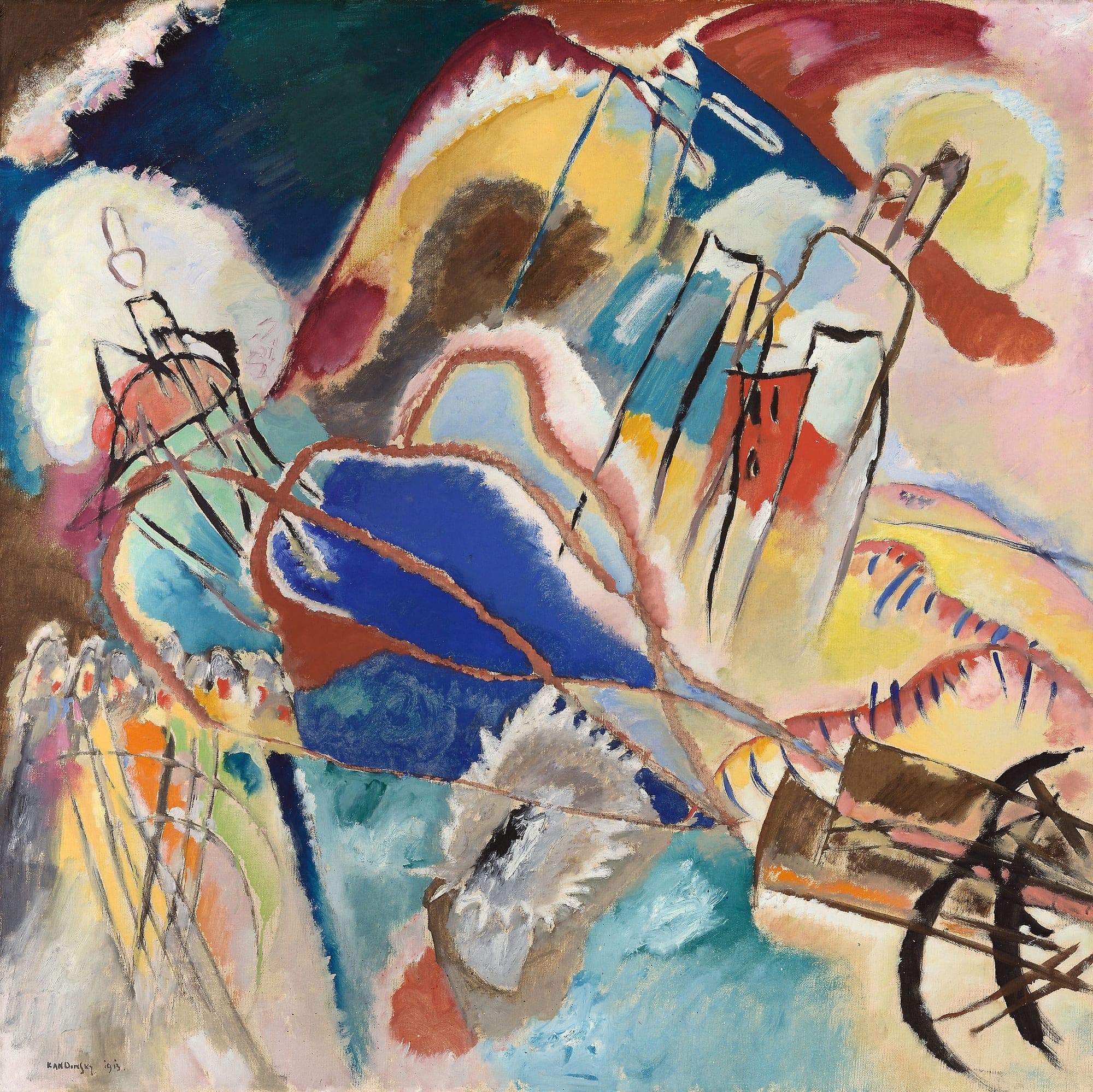 Improvisation No. 30 (Cannons), Vasily Kandinsky