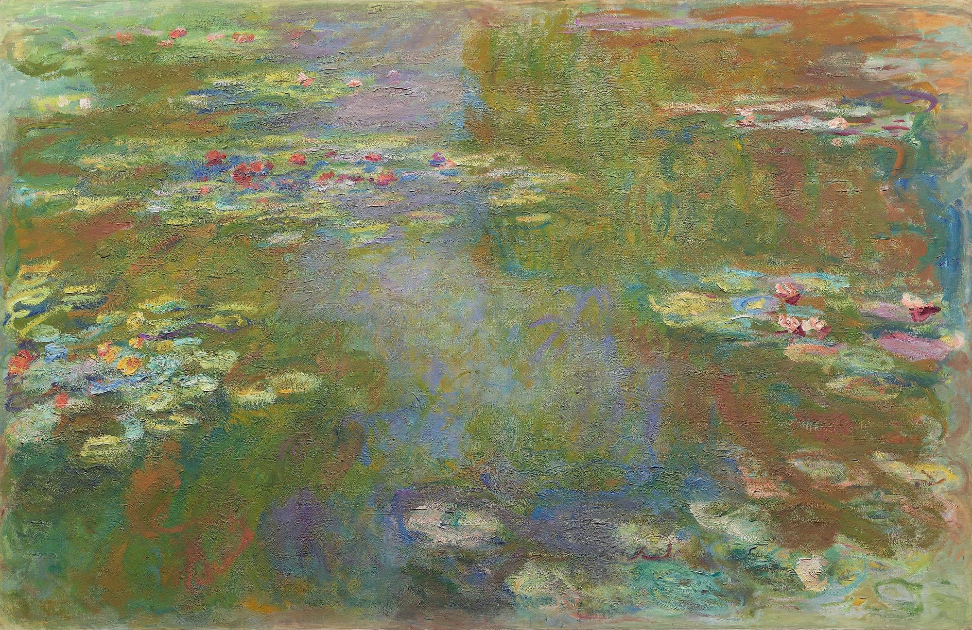 Water Lily Pond, Claude Monet