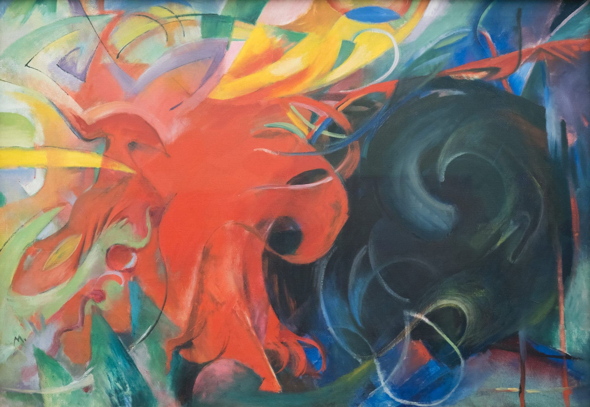 Fighting Forms, Franz Marc