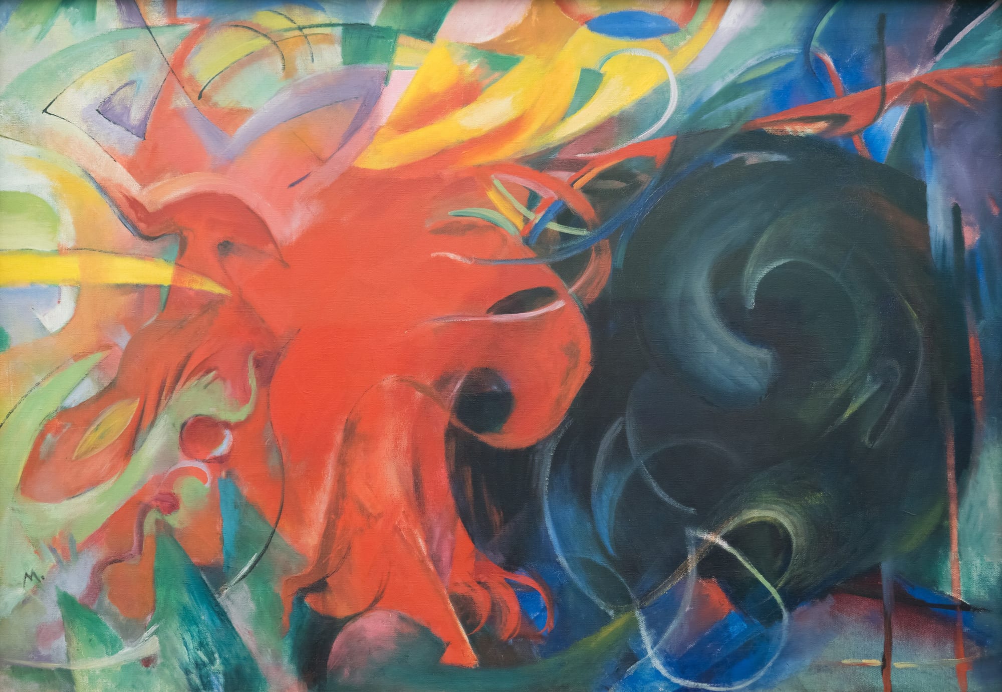 Fighting Forms, Franz Marc