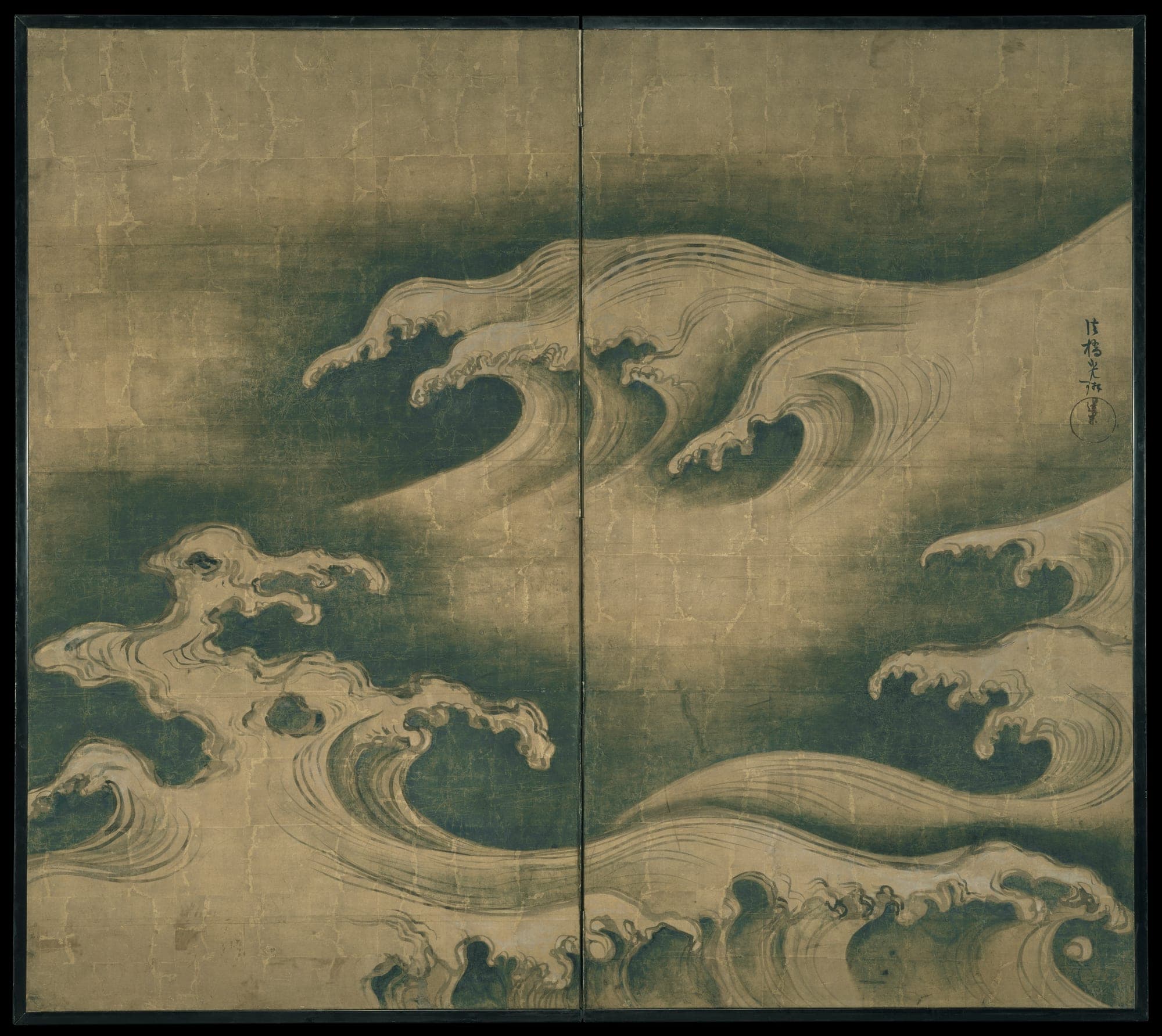 Rough Waves, Ogata Kōrin