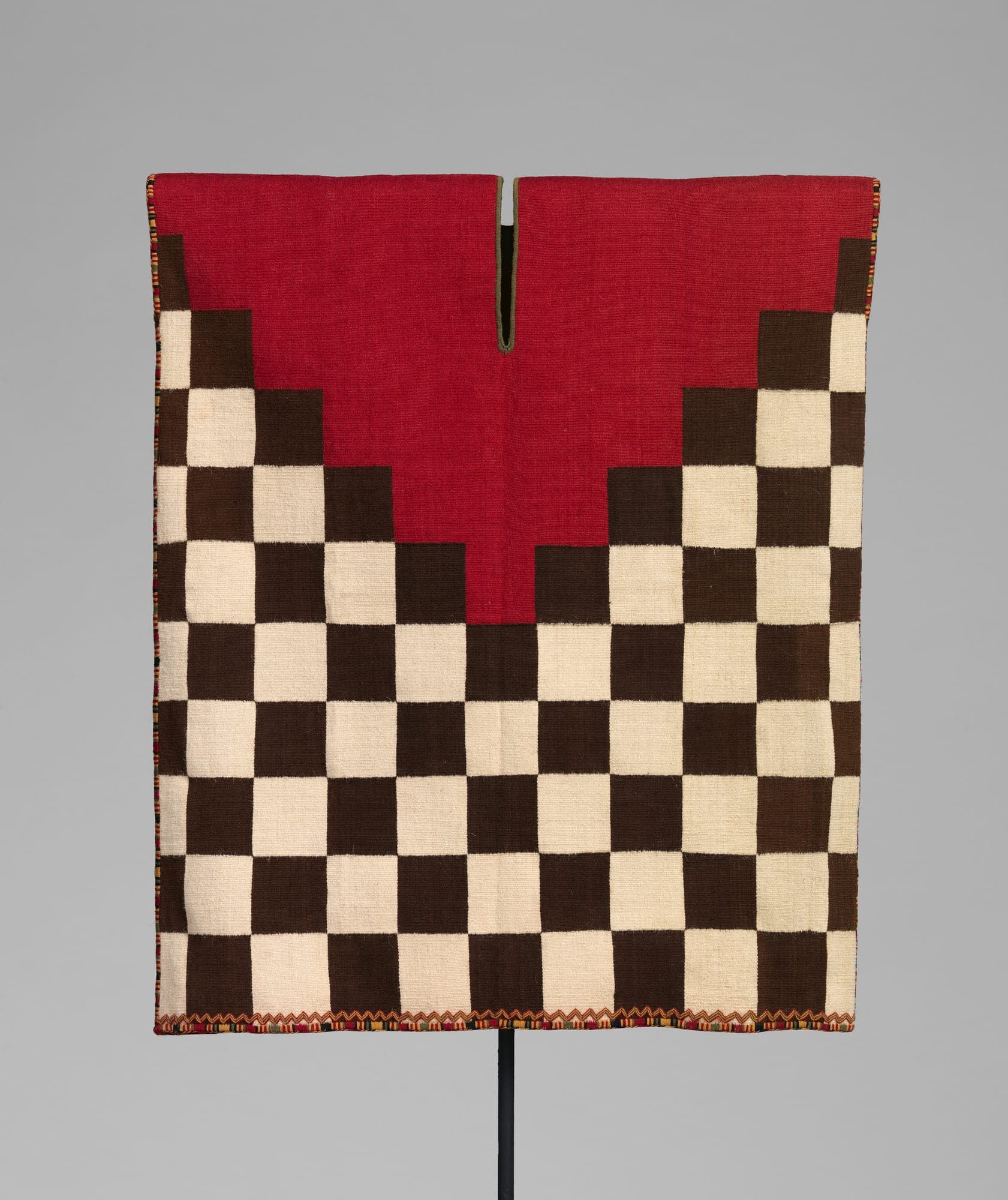 Votive checkerboard tunic, Inca