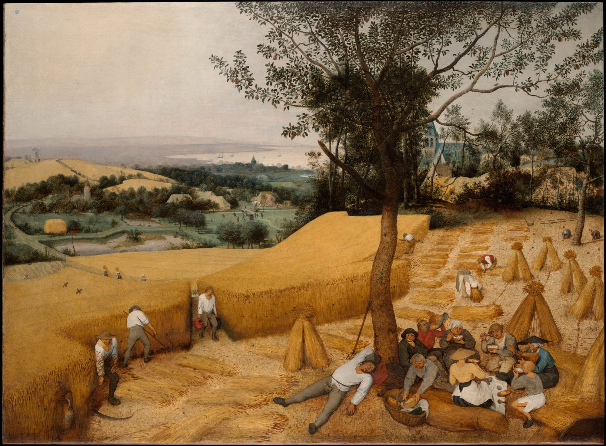 The Harvesters, Pieter Bruegel the Elder