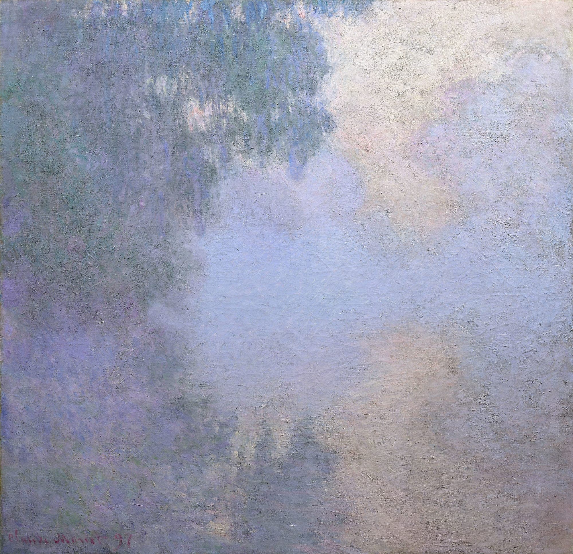 Branch of the Seine near Giverny (Mist), Claude Monet