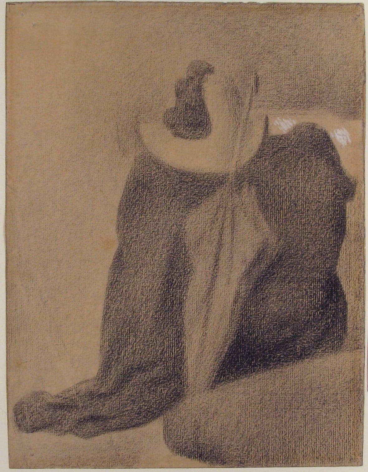 Still Life with Hat, Parasol, and Clothes on a Chair, Georges Seurat