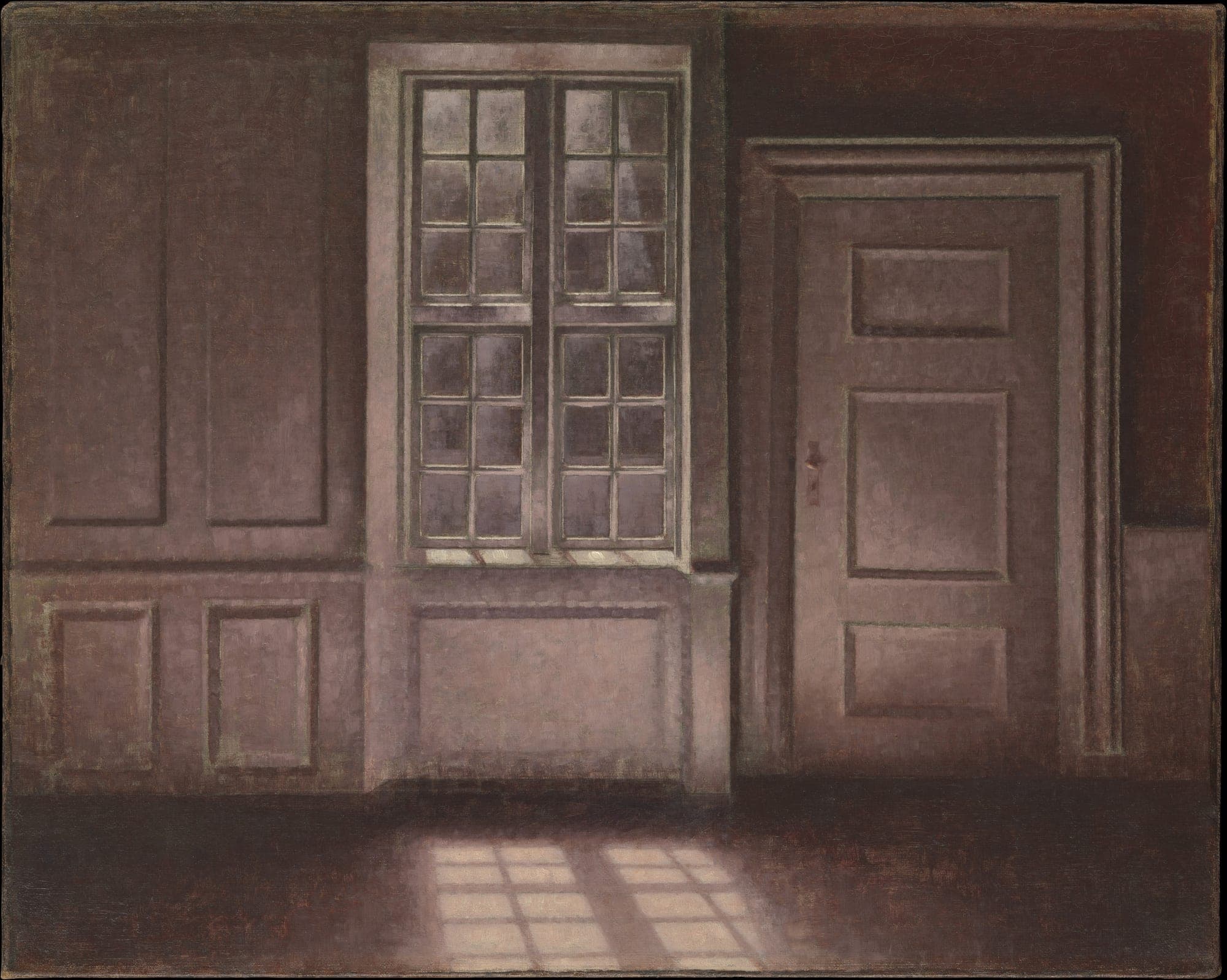 Moonlight, Strandgade 30, Vilhelm Hammershøi