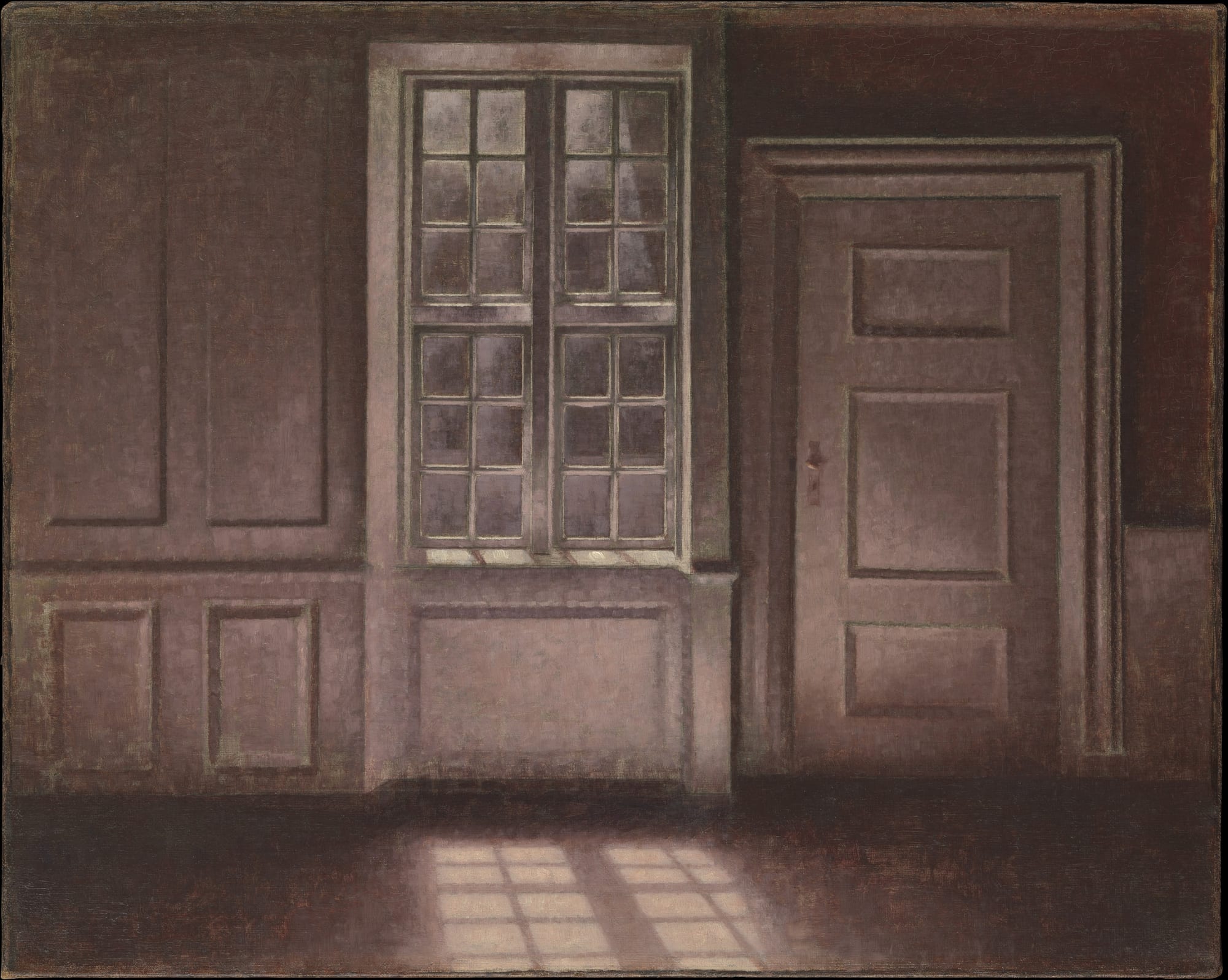 Moonlight, Strandgade 30, Vilhelm Hammershøi