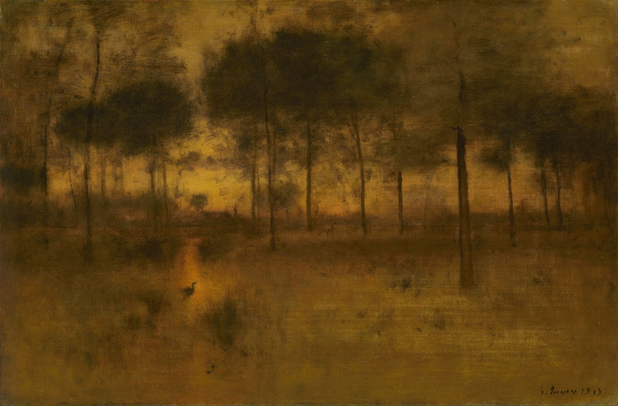 The Home of the Heron, George Inness
