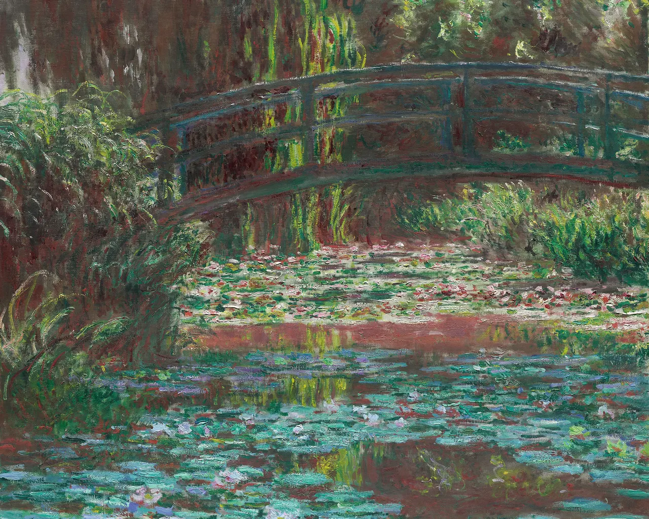 Water Lily Pond, Claude Monet, 1900