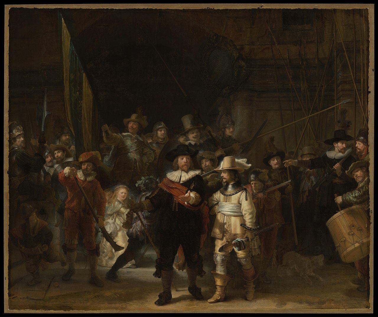 The Night Watch, Rembrandt van Rijn