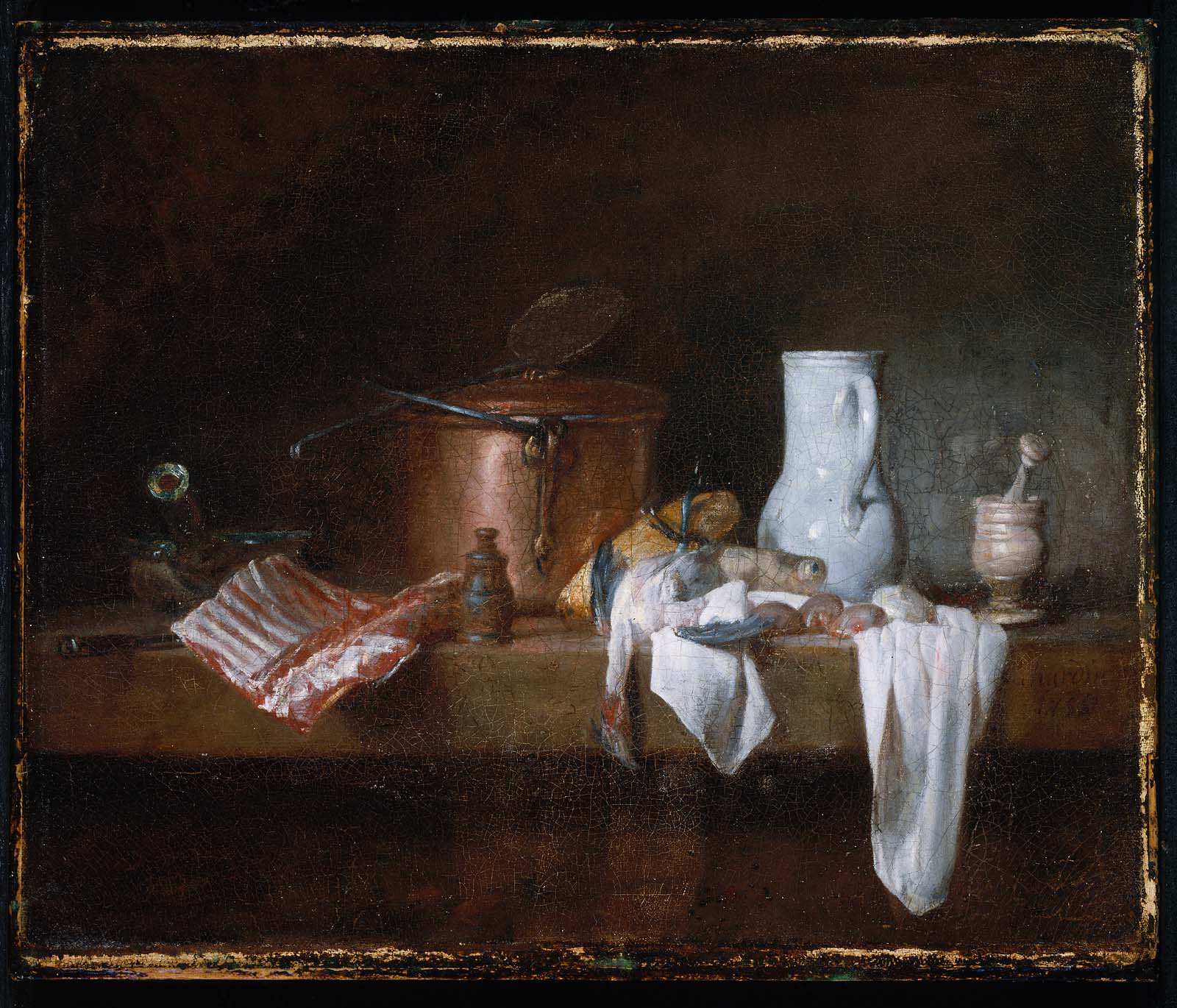 The Kitchen Table, Jean-Baptiste-Siméon Chardin