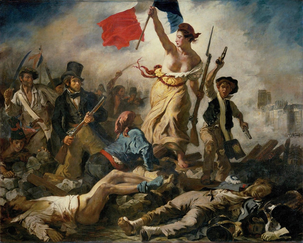 Liberty Leading the People, Eugène Delacroix